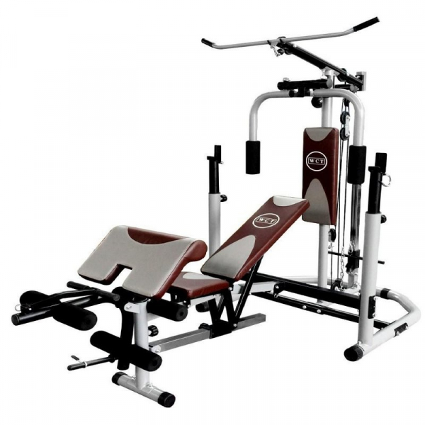 Estação Musculação Supino com Voador Academia Residencial Completa WCT Fitness - Imagem 6