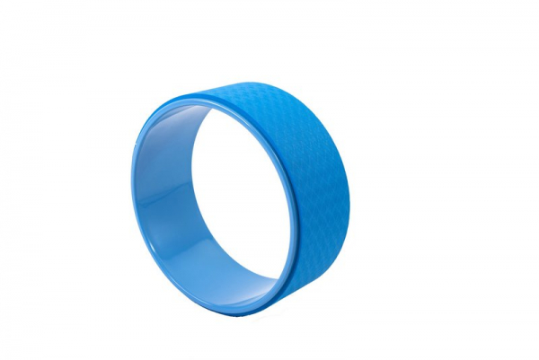 Roda de yoga azul