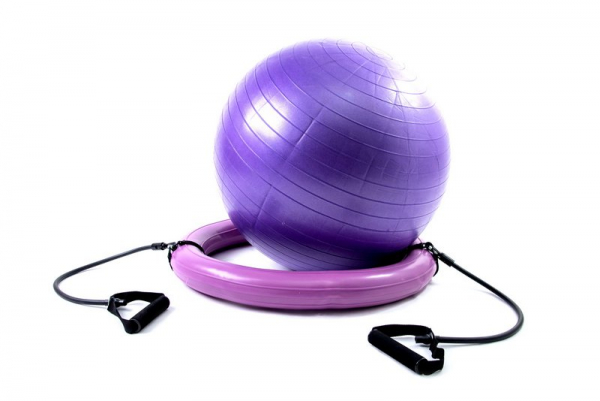 Bola suíça com auréola e elástico 4034