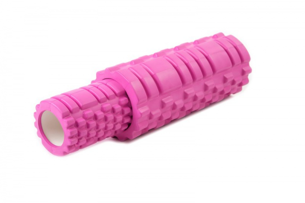 Kit de 2 rolos de massagem e liberação miofascial - Rosa 51007 - Imagem 6