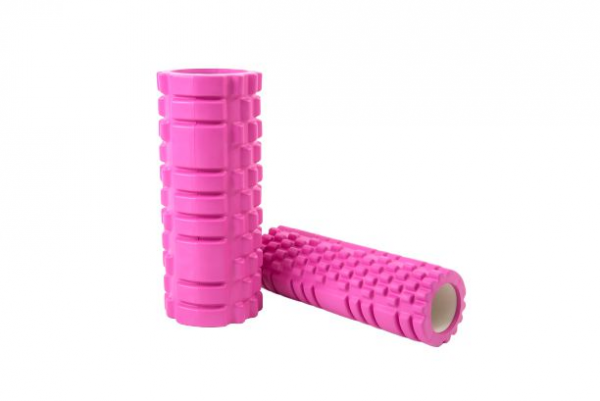 Kit de 2 rolos de massagem e liberação miofascial - Rosa 51007 - Imagem 5