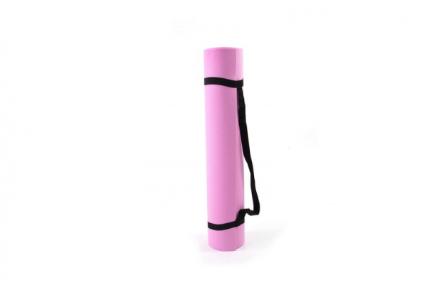 Tapete yoga/pilates rosa 0,4mm 511204