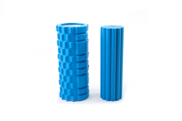 Kit de 2 rolos de massagem e liberação miofascial - Azul 51006