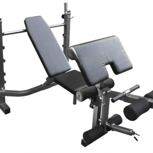 Banco de Supino Reto Inclinado com Scott Cadeira Extensora e Mesa Flexora WCT Fitness