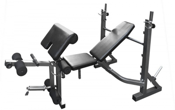 Banco de Supino Reto Inclinado com Scott Cadeira Extensora e Mesa Flexora WCT Fitness - Imagem 2