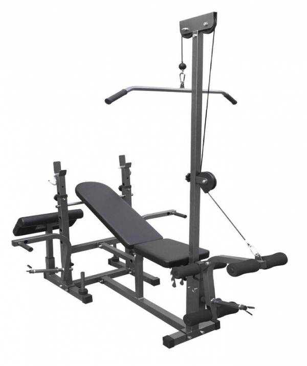 Banco para Supino Cadeira Extensora e Scott com Encosto Ajustável - WCT Fitness