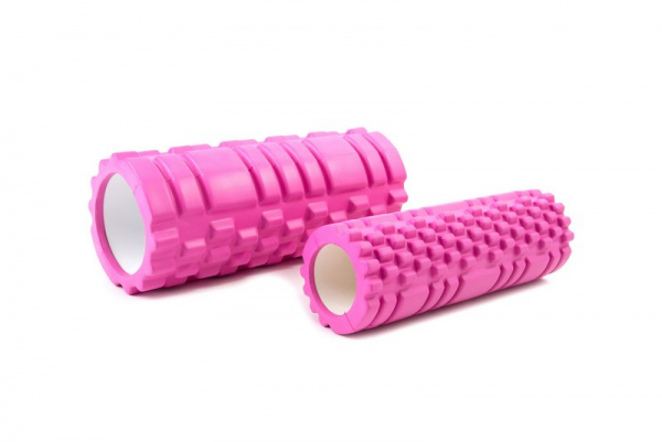 Kit de 2 rolos de massagem e liberação miofascial - Rosa 51007 - Imagem 2