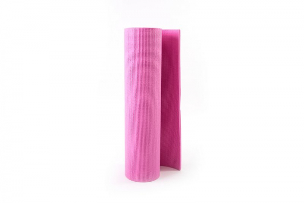 Tapete yoga/pilates rosa 1cm 5000110 - Imagem 2