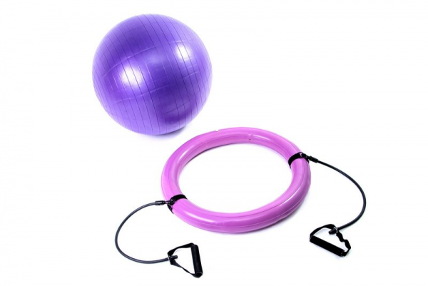 Bola suíça com auréola e elástico 4034 - Imagem 3