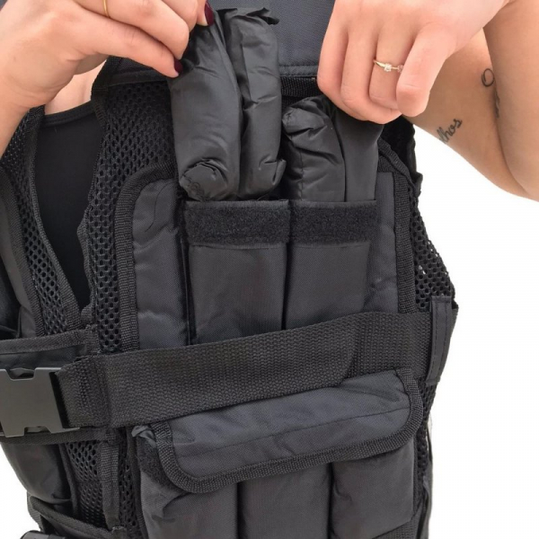 Colete de peso ajustável de 10kg 7100210 - Imagem 4