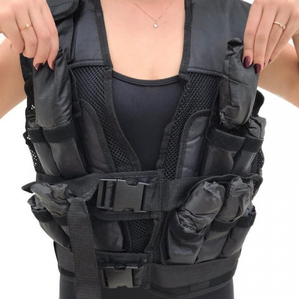 Colete de peso ajustável de 10kg 7100210 - Imagem 2