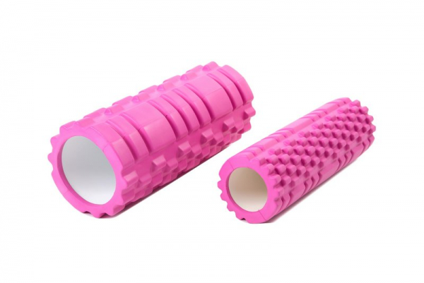 Kit de 2 rolos de massagem e liberação miofascial - Rosa 51007 - Imagem 3