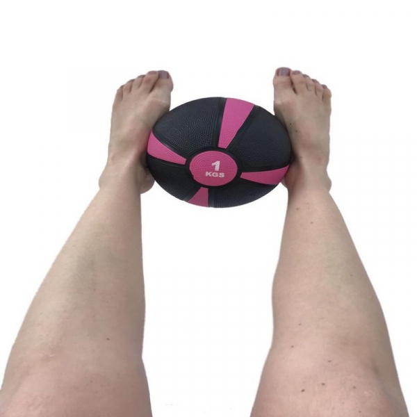 Medicine ball emborrachada de 1kg 7100401 - Imagem 2