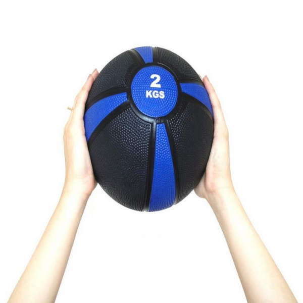 Medicine ball emborrachada de 2kg 7100402 - Imagem 5