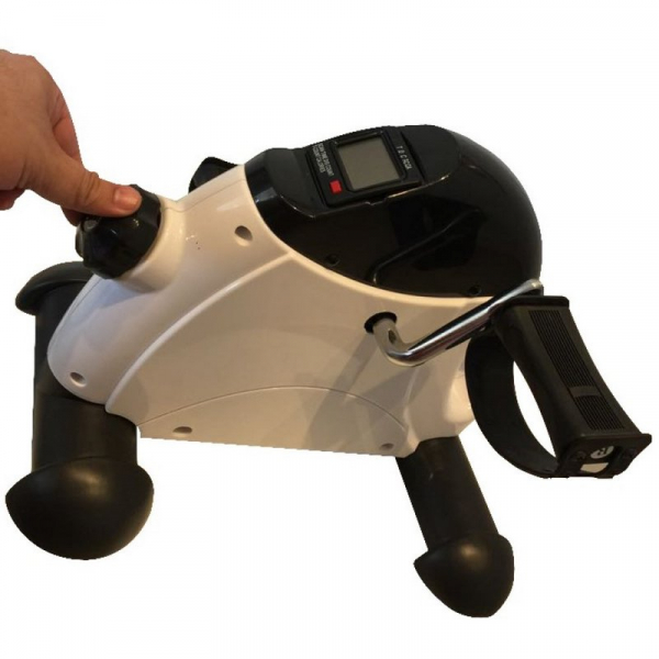 Mini bicicleta com monitor branca 60810 - Imagem 5