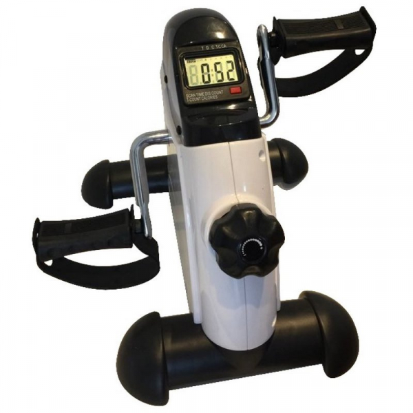 Mini bicicleta com monitor branca 60810 - Imagem 3