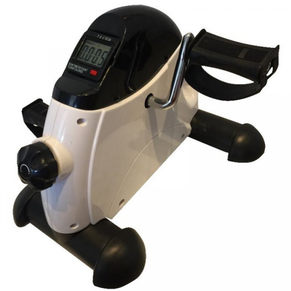 Mini bicicleta com monitor branca 60810 - Imagem 2