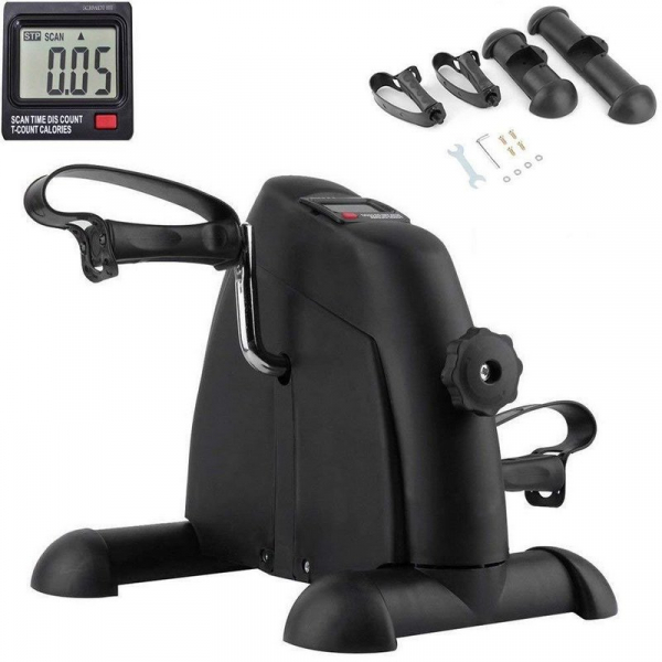 MINI BICICLETA COM MONITOR - PRETO - Imagem 2