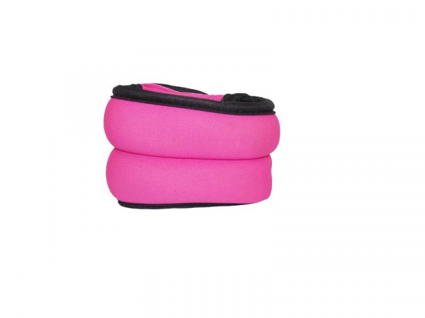 Par de pesos de pulso e tornozelo de 500g - Rosa 7200405
