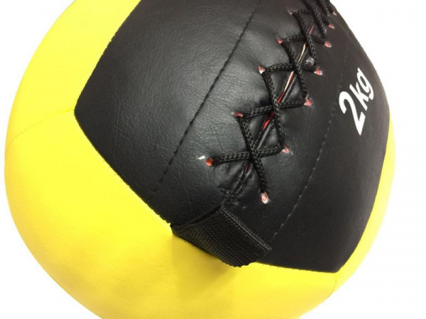 Medicine ball em PU de 2kg 7700102 - Imagem 2