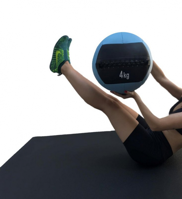 Medicine ball em PU de 4kg 7700104 - Imagem 3