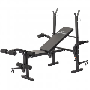 BANCO DE SUPINO COM VOADOR CADEIRA FLEXORA AJUSTÁVEL - WCT FITNESS