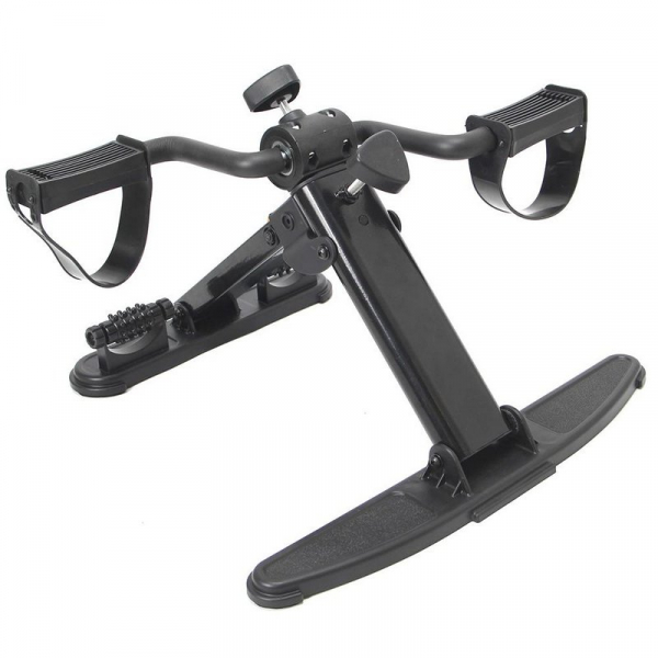 Mini bicicleta dobrável com monitor e massageador - Imagem 2