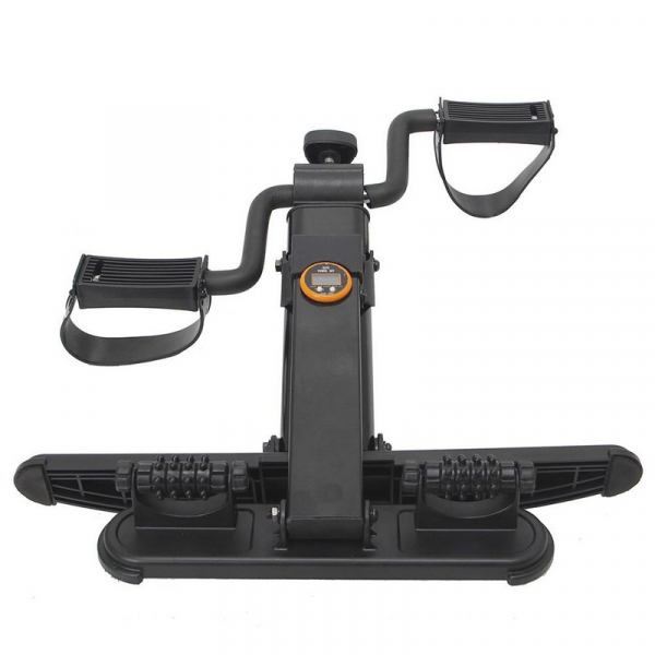 Mini bicicleta dobrável com monitor e massageador - Imagem 3