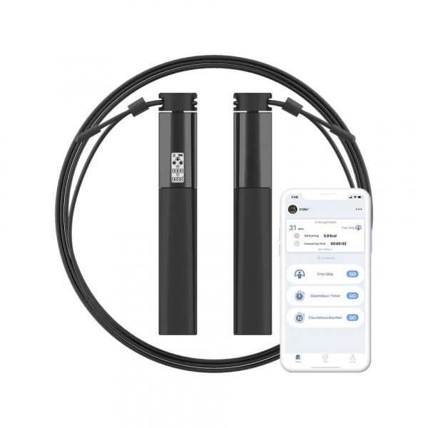 Corda de Pular Digital com App e Bluetooth WCT Fitness W651 - Imagem 3