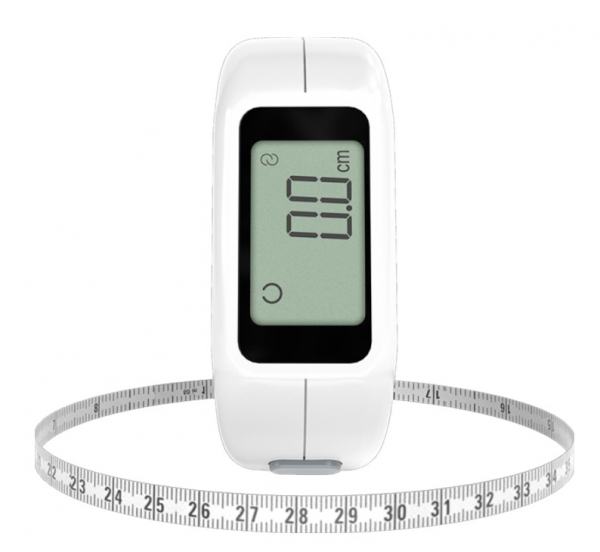 Fita corporal para medição de circunferência corporal
