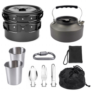 Descubra o Kit de Utensílios de Cozinha para Camping: Praticidade e Versatilidade na Sua Aventura!