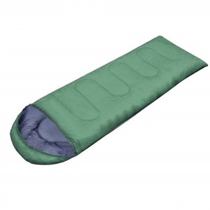 Saco Dormir Solteiro Impermeável Acampar leve Verde 210*74 WCT