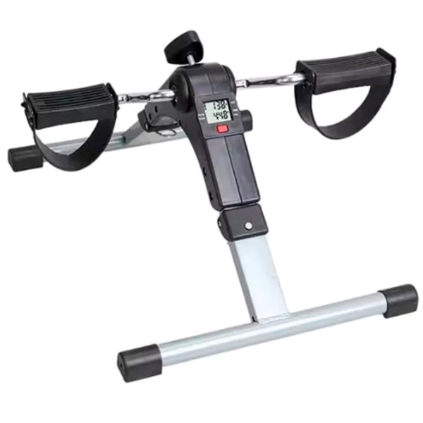 Bicicleta Ergométrica Dobrável Mini Bike Exercício Perna Fisioterapia Pedal com Monitor LCD WCT Fitness - Imagem 4