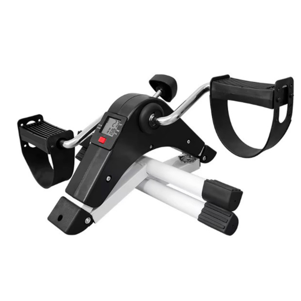 Bicicleta Ergométrica Dobrável Mini Bike Exercício Perna Fisioterapia Pedal com Monitor LCD WCT Fitness - Imagem 6