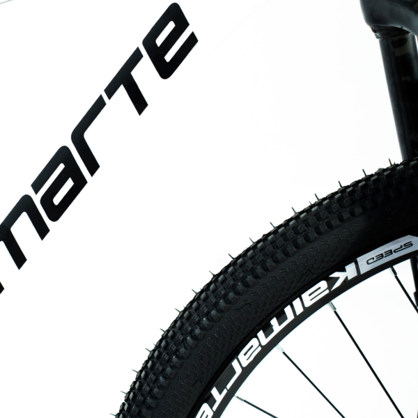 Bicicleta Aro 29 Bike 21 Vel Marchas Everest Freio a Disco Quadro Alumínio Leve Resistente Cor Branco/Preto - WCT FITNESS - Imagem 6