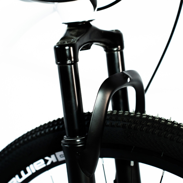 Bicicleta Aro 29 Bike 21 Vel Marchas Everest Freio a Disco Quadro Alumínio Leve Resistente Cor Branco/Preto - WCT FITNESS - Imagem 10