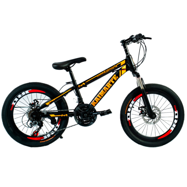 Bicicleta Aro 20 Bike 21 Vel Marchas MiniTrail Freio a Disco Quadro Aço Carbono - WCT FITNESS