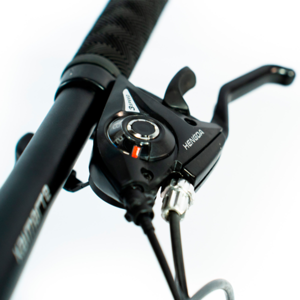 Bicicleta Aro 20 Bike 21 Vel Marchas MiniTrail Freio a Disco Quadro Aço Carbono - WCT FITNESS - Imagem 4