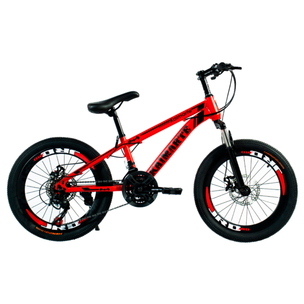 Bicicleta Aro 20 Bike 21 Vel Marchas MiniTrail Freio a Disco Quadro Aço Carbono - WCT FITNESS