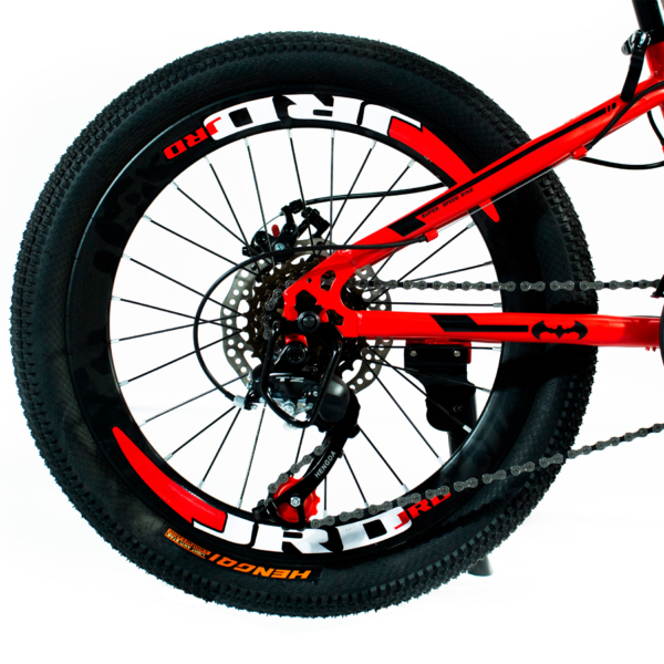 Bicicleta Aro 20 Bike 21 Vel Marchas MiniTrail Freio a Disco Quadro Aço Carbono - WCT FITNESS - Imagem 4
