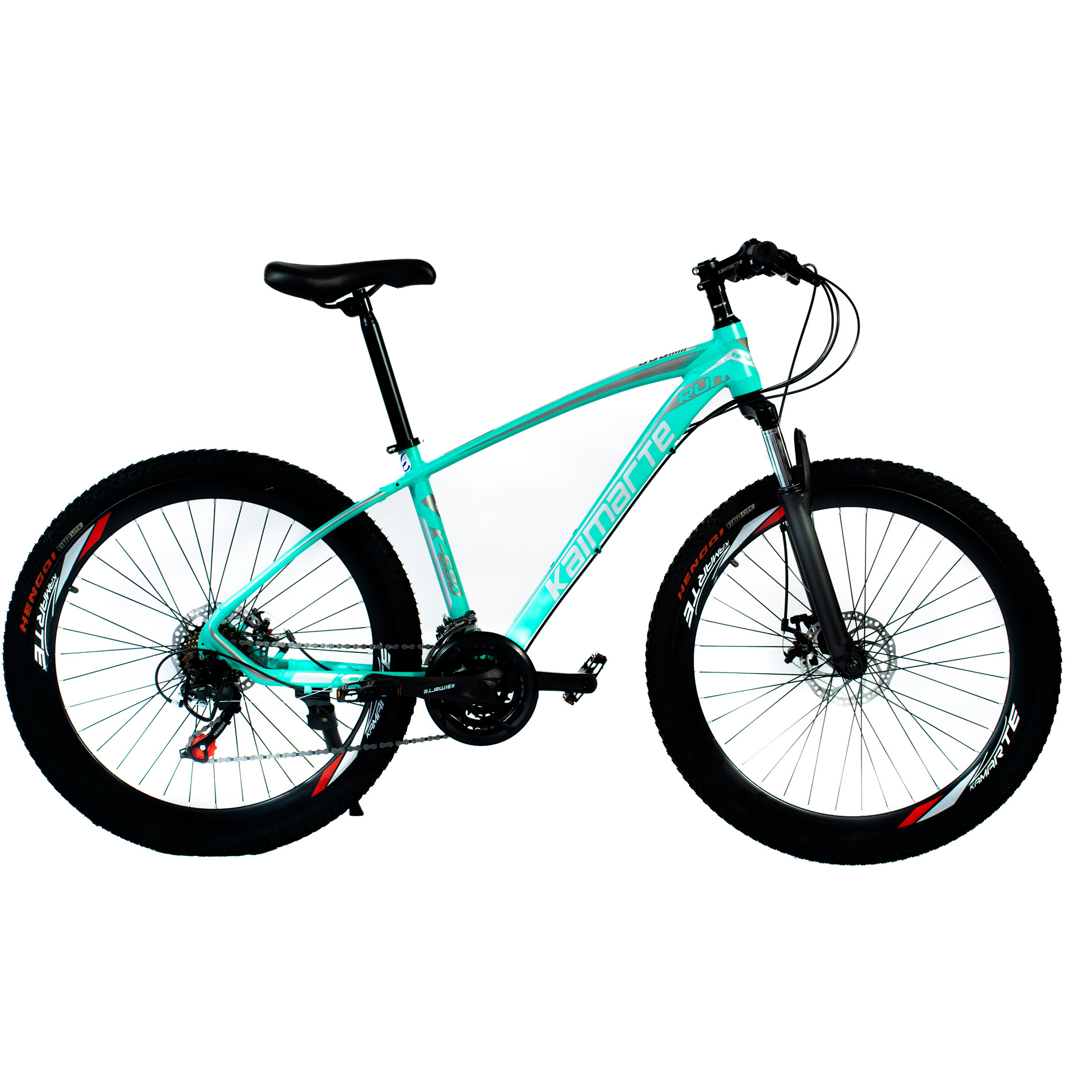 Bicicleta Aro 26 Alumínio Bike 21 Vel Freio a Disco Raiada WCT FITNESS