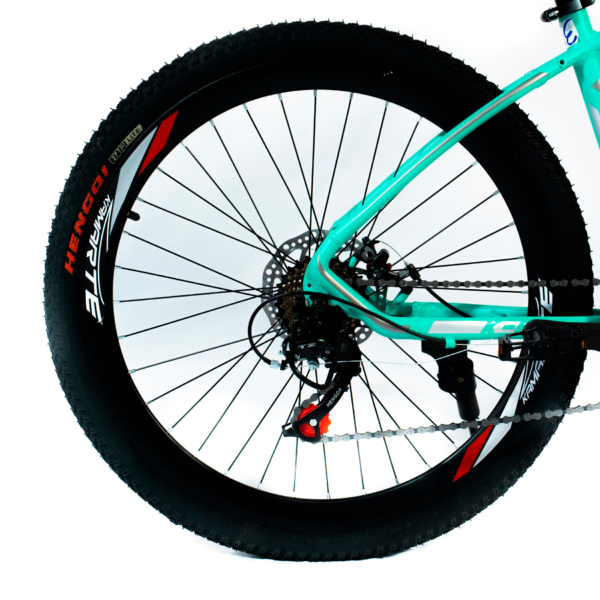 Bicicleta Aro 26 Alumínio Bike 21 Vel Freio a Disco Raiada WCT FITNESS - Imagem 5