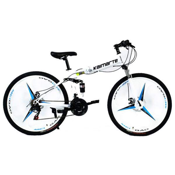 Bicicleta Aro 26 Bike Dobrável Aço Carbono Freio a Disco 21V CityFlow WCT FITNESS