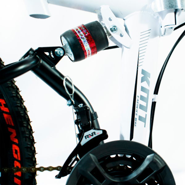Bicicleta Aro 26 Dobrável Freio Disco Bike EasyFold 21 Marchas Aço Carbono WCT Fitness - Imagem 5