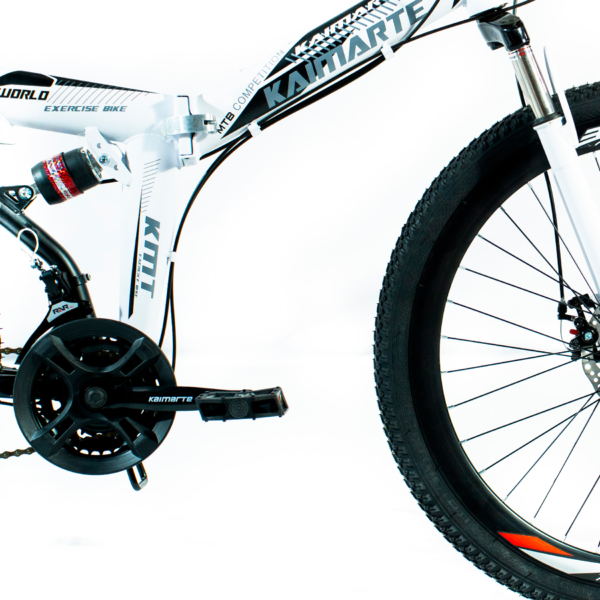 Bicicleta Aro 26 Dobrável Freio Disco Bike EasyFold 21 Marchas Aço Carbono WCT Fitness - Imagem 12