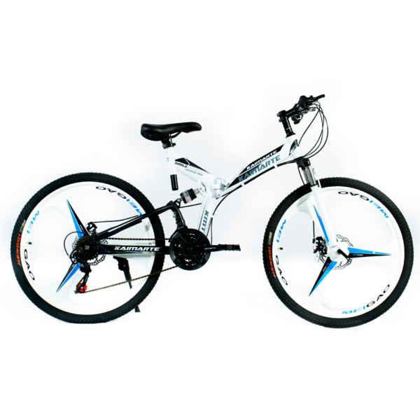 Bicicleta Aro 26 Freio Disco Bike Dobrável EasyFold 21 Marchas Roda Magnésio WCT Fitness