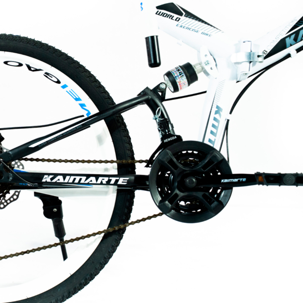 Bicicleta Aro 26 Freio Disco Bike Dobrável EasyFold 21 Marchas Roda Magnésio WCT Fitness - Imagem 3
