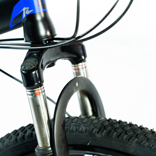 Bicicleta Aro 26 Freio Disco Bike Dobrável Azul Preto EasyFold 21 Marchas Roda Magnésio WCT Fitness - Imagem 9