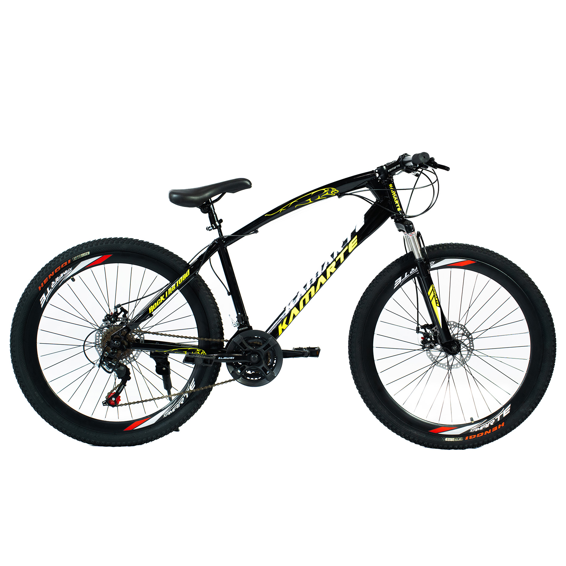 Bicicleta Aro 26 Leopard Bike 21V Freio a Disco WCT Fitness