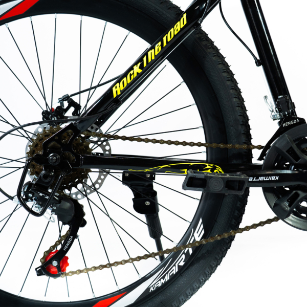 Bicicleta Aro 26 Leopard Bike 21V Freio a Disco WCT Fitness - Imagem 3